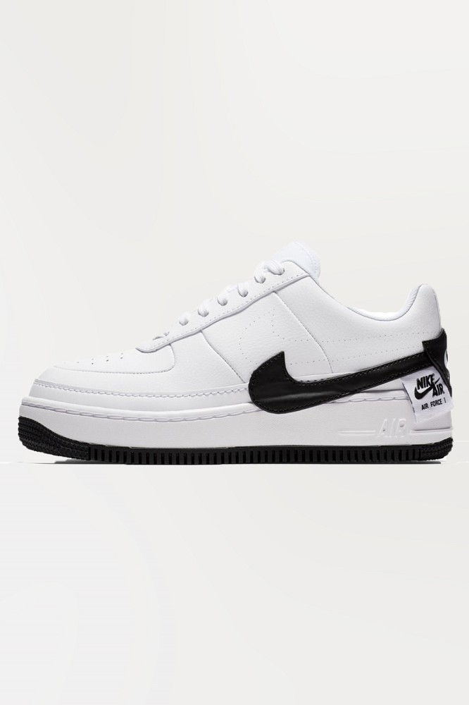 Nike Air Force 1 Jester 1 XX White Black Sneaker Footwear Animal Tracks