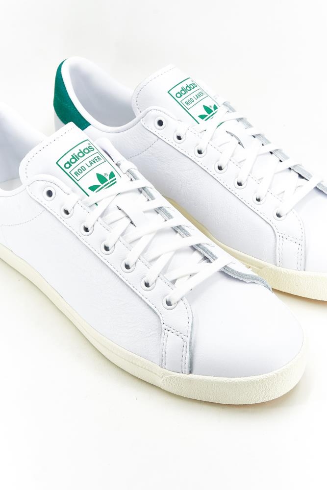 Adidas Rod Laver Vintage White Green Sneaker Footwear Animal Tracks