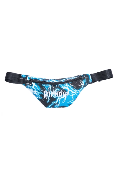 RIPNDIP Nikola Fanny Pack Black Blue Animal Tracks