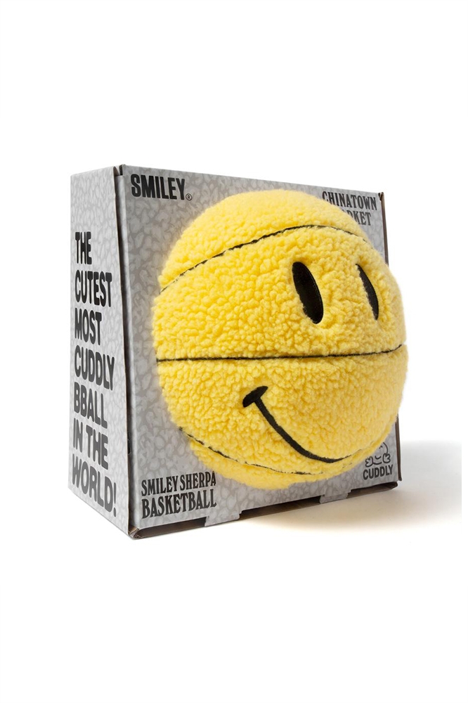 Chinatown Market Smiley Sherpa Basketball Yellow | Home