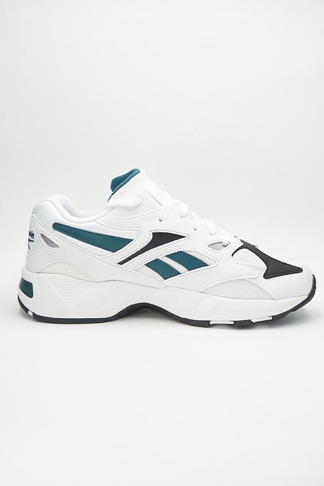 REEBOK Aztrek 96 WHITE RAPID TEAL Sneaker Footwear Animal Tracks