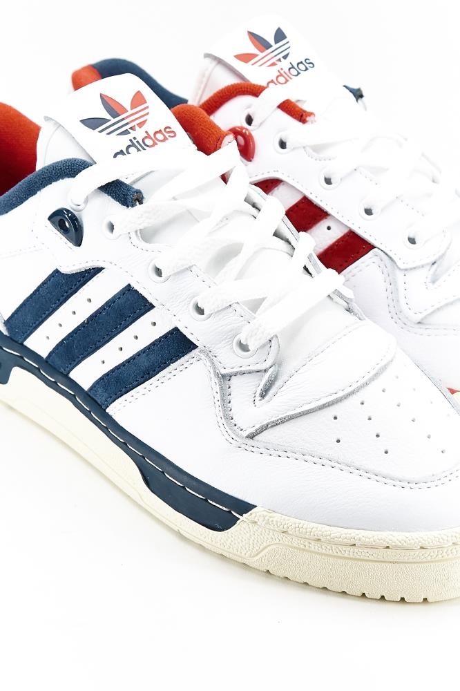 Adidas Rivalry Low Premium White Navy Sneaker Footwear Animal Tracks