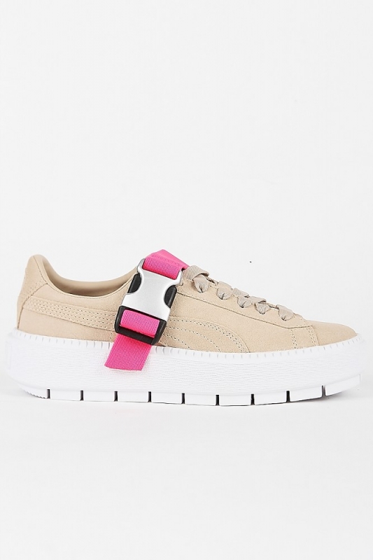 puma platform trace buckle