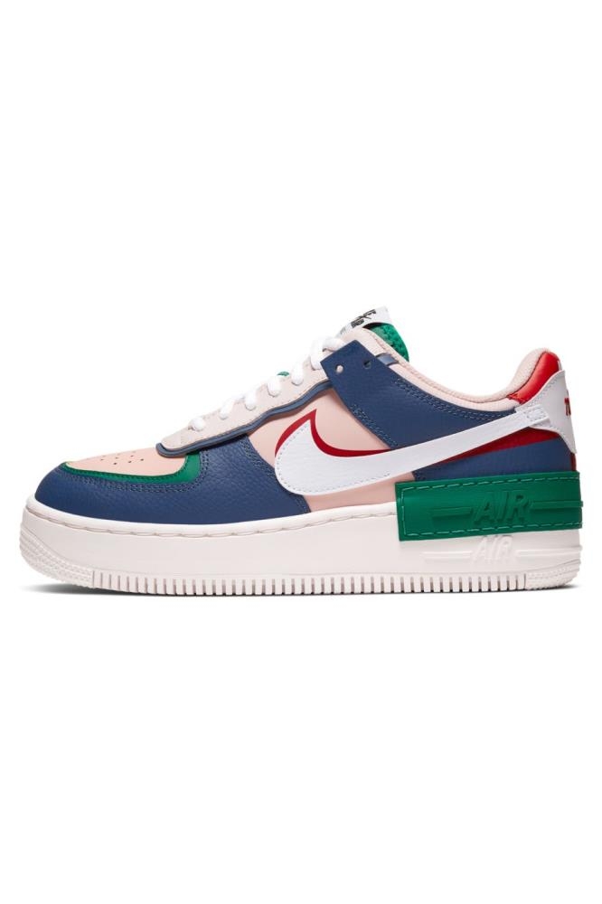 nike air force 1 shadow blue pink