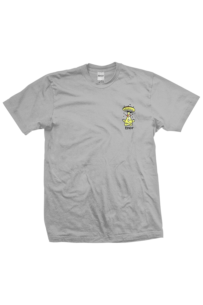 RIPNDIP KNOW UR SHROOMS Tシャツ 半袖 Grey 送料込み 648cf5e9555e238de4cc53e6630612