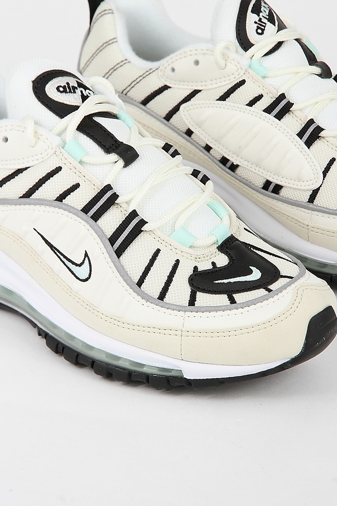 Nike Air Max 98 W Sail Iglop Fossil Sneaker Footwear Animal Tracks