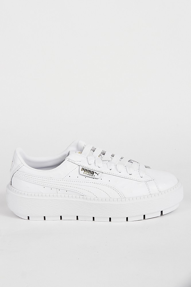 Trace Ostrich Puma Trace Platform White Puma Platform Trace Ostrich W White  Sneaker Footwear Animal
