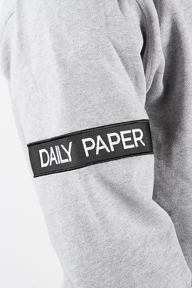 Daily Paper Captain Hoody Grey Animal Tracks