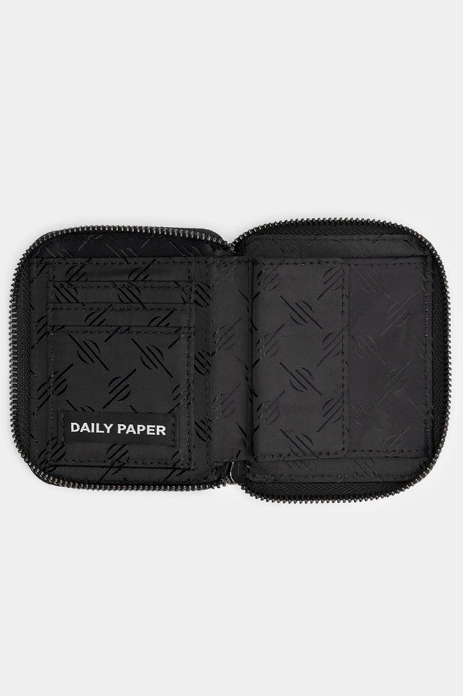 Daily Paper - Black Kidis Monogram Wallet – Daily Paper Worldwide