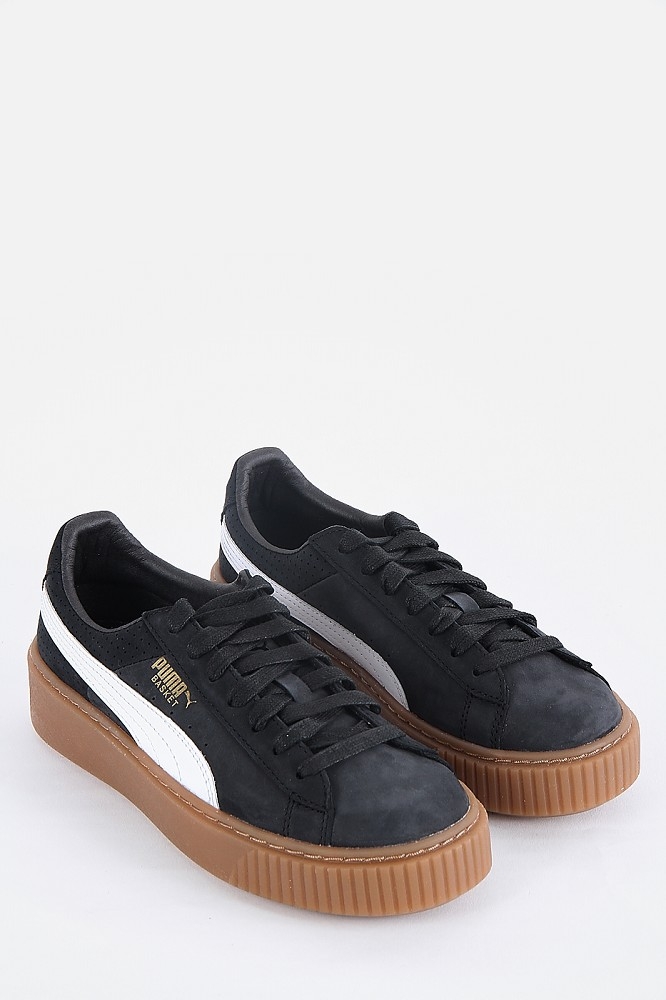 Puma Basket Puma Black Platform Shoes Puma Basket Puma Black