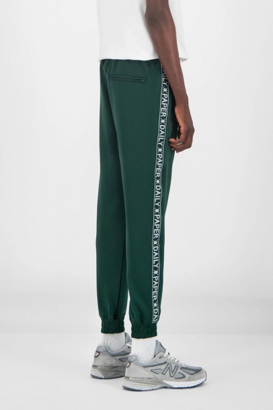 Daily paper tape logo track pants sale hotsell