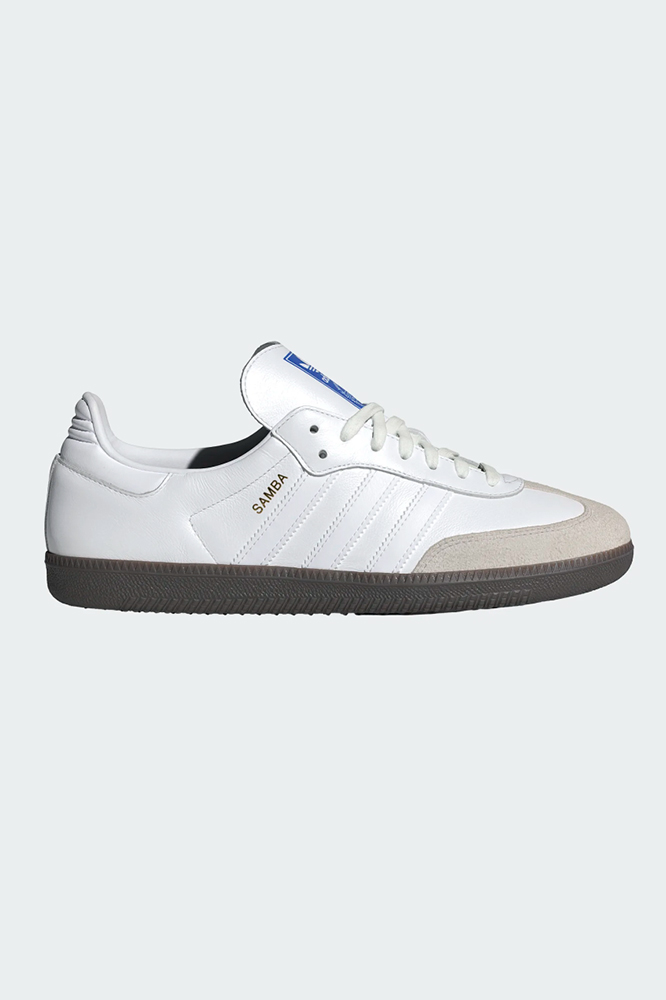 Adidas Samba OG White White New Animal Tracks