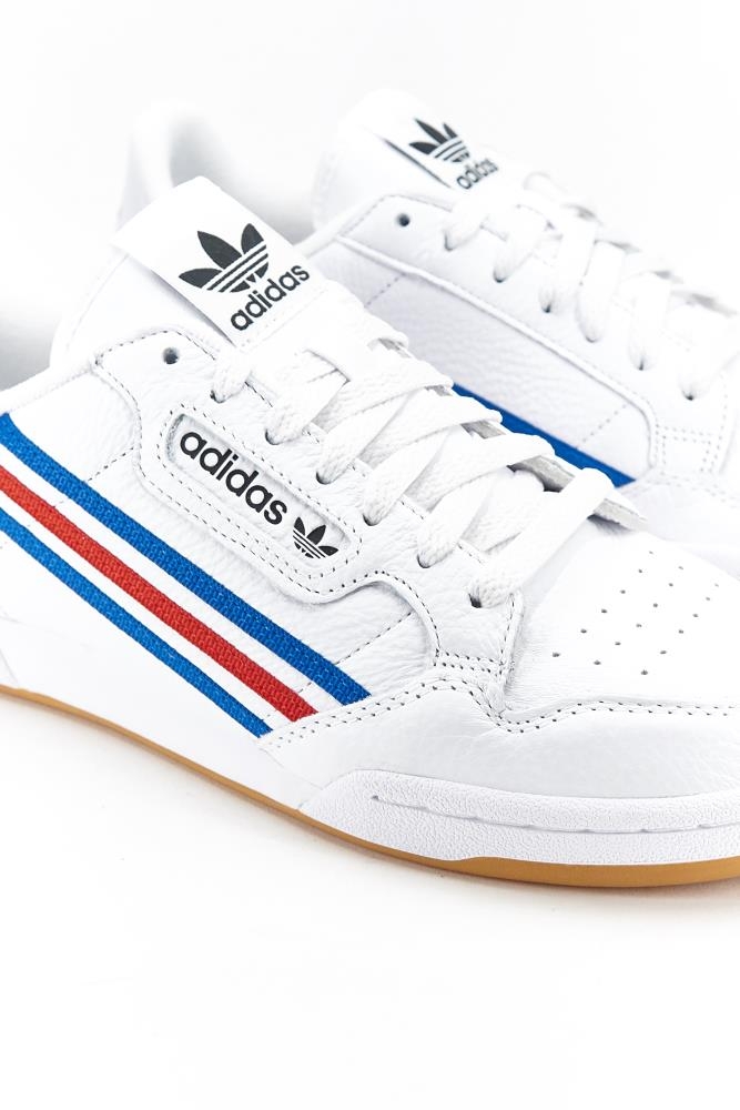 Adidas Continental 80 White Blue Red