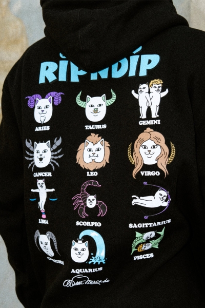 Black ripndip hoodie online