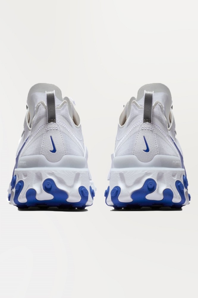 Nike React Element 55 SE SU19 WHITE GAME ROYAL Sneaker Footwear Animal Tracks