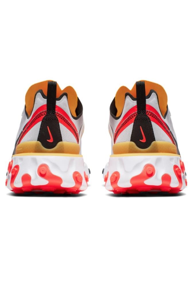 nike react element 55 orange and white